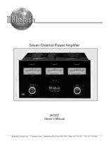 McIntosh MC-207 - Owners manual